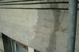 Rehabilitación fachada hormigón