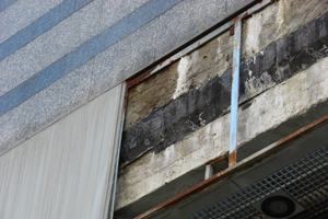 Reparación fachada ventilada