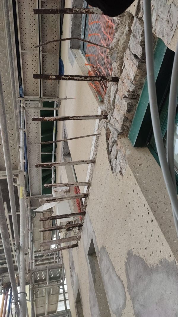 3 Demoliendo los balcones