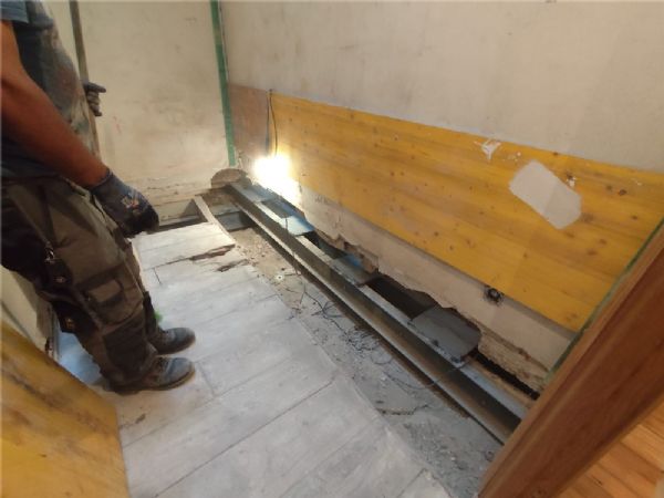 10 Colocacin de refuerzos en suelo de patio