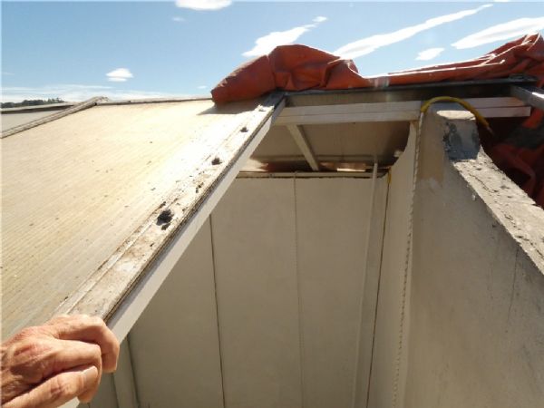 3 Desmontaje del lucero para acceder al patio