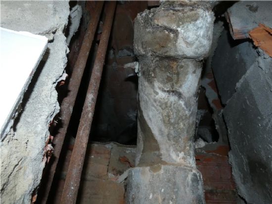 2 vieja tubera de fibrocemento